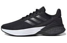 adidas Response 低帮 跑步鞋 女款 黑白 / Обувь спортивная Adidas Response FX3642 беговая