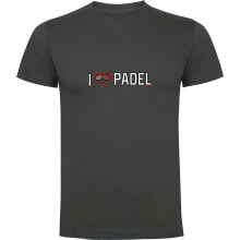 KRUSKIS I Love Padel Short Sleeve T-Shirt