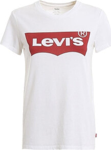 Женская спортивная футболка или топ Levi`s Levi's The Perfect Tee 173690053 białe XXS