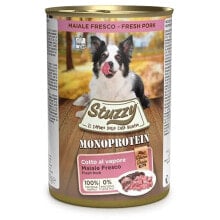 STUZZY Monoprotein pork wet dog food 400g