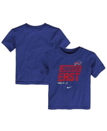Nike toddler Boys and Girls Royal Buffalo Bills 2022 AFC East Division Champions Locker Room Trophy Collection T-shirt