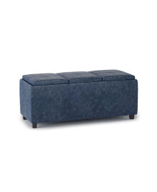 Simpli Home avalon Storage Ottoman