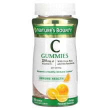 Витамин С Nature's Bounty, C Gummies, Orange, 125 mg, 80 Gummies