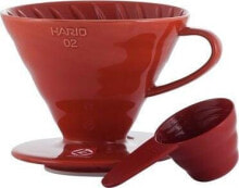 Заварочные чайники hario Drippery HARIO VDC-02R (red)
