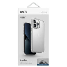 UNIQ Combat iPhone 14 Pro 6.1 Crystal Clear phone case