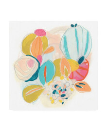 Trademark Global june Erica Vess Floral Vibe IV Canvas Art - 36.5