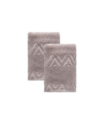 OZAN PREMIUM HOME turkish Cotton Sovrano Collection Luxury Hand Towels, Set of 2