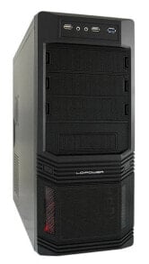 Компьютерные корпуса для игровых ПК LC-Power PRO-925B системный блок Midi Tower Черный 600 W