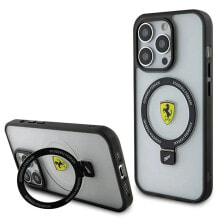 FERRARI Fehmp15Luscah iPhone 15 Pro 6.1 Ring Stand 2023 Collection phone case