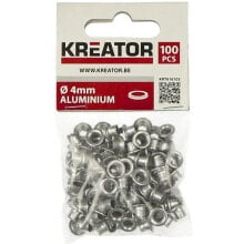 KREATOR 4 mm Aluminum Eyelet 100 Units