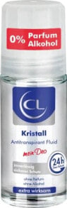 Купить дезодоранты CL: Antitranspirant Deo Roll-on Kristall Mineral Fluid extra sensitive, 50 ml