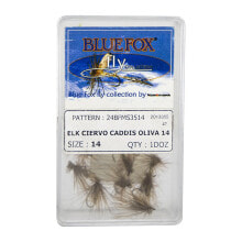 BLUE FOX ELK Deer Caddis 14 Fly
