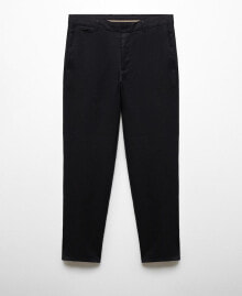 MANGO men's Slim-Fit 100% Linen Pants