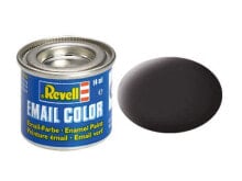 Строительные краски Revell Tar black, mat RAL 9021 14 ml-tin Краска 32106