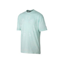 Мужские спортивные футболки Мужская футболка спортивная  голубая с надписями Nike CE Top