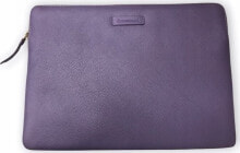 Torba dbramante Paris - Pebbled full-grain leather sleeve for Laptop 15''/MacBook Pro 16" 2016 - Daybreak Purple купить онлайн