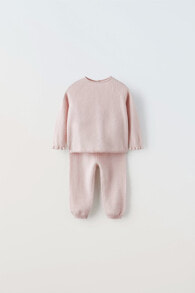 2-in-1 100% cashmere jacket sweater and trousers co-ord