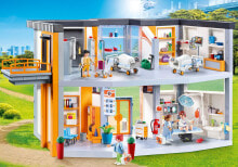 Детские игровые наборы и фигурки из дерева набор с элементами конструктора Playmobil City Life 70190 Большая больница