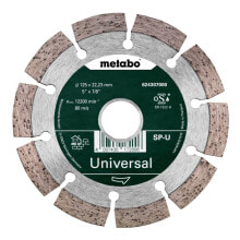 Купить пильные диски Metabo: Metabo Diamanttrennscheibe-SP 125x22,23 mm