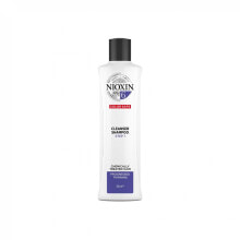 Nioxin System 6 Cleanser Shampoo  Шампунь. придающий объем химически обработанным очень ослабшим волосам 300 мл