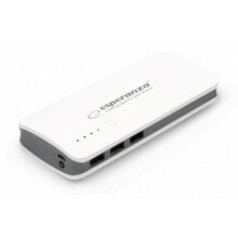 Внешнее зарядное устройство Esperanza EMP106WE Белый Серый Белый/Серый 8000 mAh