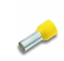 Cimco Aderendhülse 6 mm² 12 mm Teilisoliert Gelb 18 2350 100 St. 18