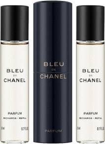 Chanel Bleu de Chanel Parfum Twist And Spray Set - Duftset (parfum 20ml x3)