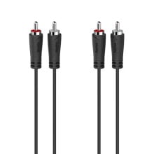 HAMA 2x M/M 1.5 m RCA Cable