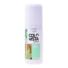 Tinting and camouflage products for hair временная краска L'Oreal Professionnel Paris Colorista Mint Spray 1 Dag Haarkleuring 75ml (75 ml)