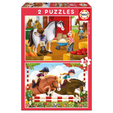 Puzzle Pferde 2x48 Teile