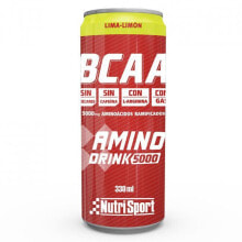 Специальное питание для спортсменов nUTRISPORT Aminodrink 5000 330ml 1 Unit Lemon&Lime Drink