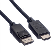 Компьютерные разъемы и переходники ROLINE 11.04.5781 видео кабель адаптер 2 m DisplayPort Черный