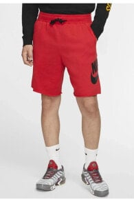Sportswear Club Alumni Shorts Fransız Havlu Kumaş Kırmızı Erkek Şortu