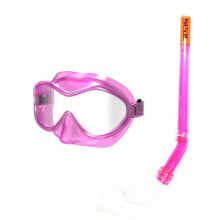 Masks and snorkels for scuba diving