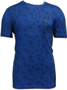 Синие мужские футболки Asics (Асикс)