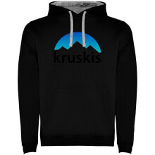 KRUSKIS Mountain Silhouette Two-Colour Hoodie