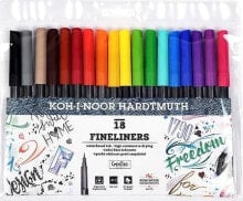 Письменные ручки Koh I Noor Cienkopisy 18 kolorów
