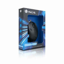 Игровые мыши игровая мышь NGS GMX-120 800/1200 dpi Чёрный