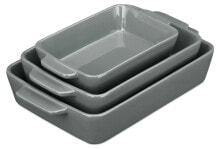 Dishes and molds for baking and baking