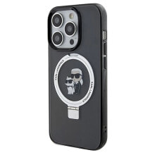 KARL LAGERFELD Klhmp14Xhmrskck iPhone 14 Pro Max 6.7 Ring Stand Karl&Choupettte phone case