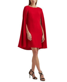 Lauren Ralph Lauren women's Georgette Cape Dress