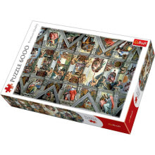 TREFL Sixstine Ch Ceiling 6000 Units puzzle