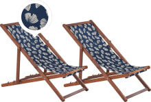 Sun beds and deck chairs