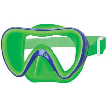 Masks and snorkels for scuba diving