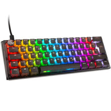 Купить клавиатуры Ducky: Ducky One 3 Aura Black Mini Gaming Tastatur, RGB LED - MX-Blue