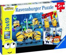 Ravensburger Puzzle 3x49 Minionki 2