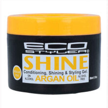 Гели и лосьоны для укладки волос eco Styler Shine Gel Argan Oil Гель для укладки волос с аргановым маслом, придающий блеск волосам 89 мл