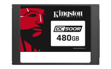 Внутренние жесткие диски (HDD) kingston Technology DC500 2.5" 480 GB Serial ATA III 3D TLC SEDC500R/480G