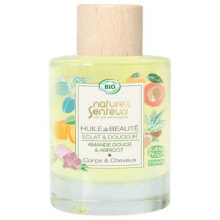 NATURE & SENTEURS Body And Hair Oil 50ml: Sweet Almond And Apricot