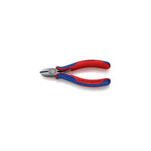 Knipex Seitenschneider Länge 125 mm Form 1 Facette ja Kopf poliert Mehrkomponenten-Hüllen